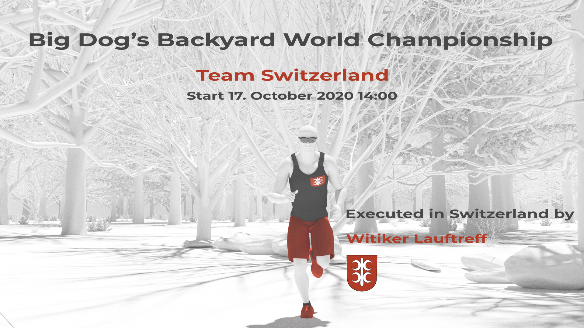 Backyard Ultra World Championship Team Switzerland
